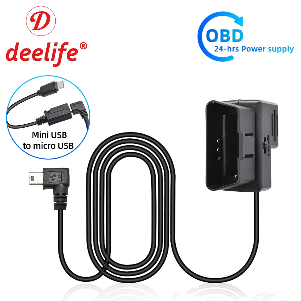 dash cam without power cable