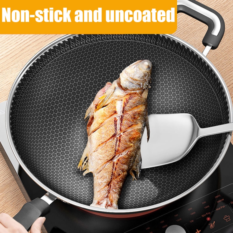 Steel Wok Stainless Steel Non Stick Your Online Shopping Pitstop