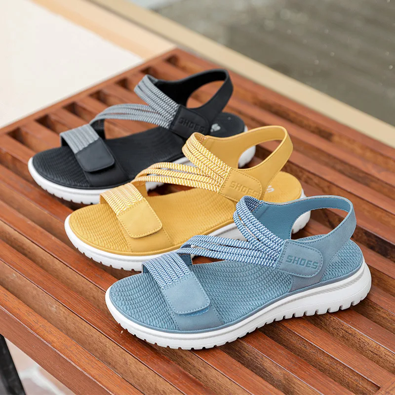 Lenago Plus Size Sandals for Women Casual Summer 2021 Summer New